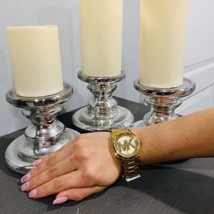 Michael Kors Runway Watch In Gold Style MK5786